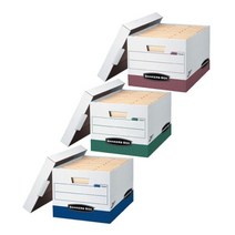 Presto 뱅커스박스 파일박스 2개입 476411EA, 쿠팡@ 레드(17242)