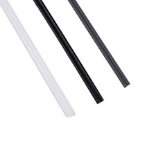 20cm/25cm/50cm 길이 용접봉 PP/PVC/PE 스틱 플라스틱 용접기 총 범퍼 수리 공급, 01 5PCS_01 Black PP 20CM