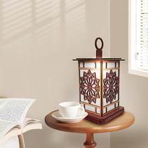 노인 복지회관 어르신 전통공예 LED 청사초롱 만들기세트 복지관 유아, 1개, 1.격자살