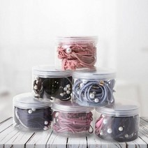 방울머리끈 헤어타이 데일리 헤어고무줄 [도매셀럽] 헤어슈슈 머리끈/대용량머리끈 24종 헤어끈 머리고무줄