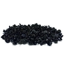 카박사/DJ-101/자동차볼트/11253 06207B/검정색/100개입/보도10mm/볼트너트/육각머리/와셔&볼트/스프링너트/검정색볼트/머리1mm/1125306207B
