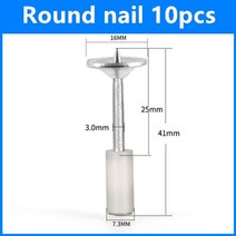네일건 타정기 타카 Trial nail mini 천장 유물 one nail shooter small 소음기 gun hook pipe clamp 25 firenails, 10pcs 라운드 손톱