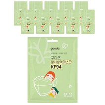 행복앤 구디즈 쉴드 소형 새부리형 kf94 마스크, 100매, 화이트