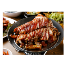 뼈없는 족발 무뼈 부드러운 미니 순살족발 순살 슬라이스 족발 가마솥 방식 한약재사용 방쿡포차 순살족발 200g(새우젓소스증정), 1개, 200g