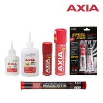 엑시아 AXIA 접착제 5종 / 일반다목적용 / 인조대리석용 / 경화촉진제 / 매직스틱 다목적용 / 에폭시접착제, 경화촉진제 SP-82G 230ml, 1개