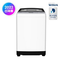 위니아 12kg 저소음 세탁기 통돌이 원룸 사무실 EWF12WG1W(A)