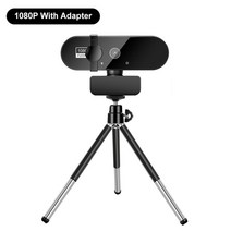 노트북 캠 4k 웹 2k 웹 웹 1080p 웹 마이크 삼각대 자동 초점 미니 usb 카메라 컴퓨터 풀 hd for pc mac, 어댑터 사용 시 1080p