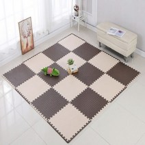 퍼즐매트 놀이방 층간소음 강아지 아기 유아 놀이 두꺼운 바닥 아기방, 그레이