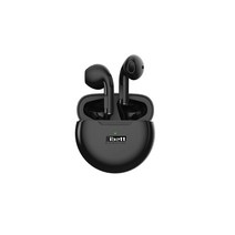 ibett-tws-Pro 6-검은 색 휴대용 블루투스 헤드셋 세미 인이어 블루투스 헤드셋 맞춤형 선물 TWS 블랙 블루투스 헤드셋