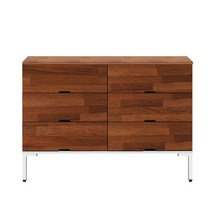 라레스가구 소니 사각 H 3단1200 W 서랍장, 우드