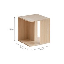 코너장식장 틈새장식장 미니 트로피 진열장 상패 진열장 상장 회전, 오크 색상