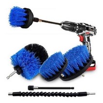 모비딕파워 [모비딕파워] 틈새청소 자루각솔 세척용솔 욕실브러쉬 세차솔 자동차먼지털이개 솔, 아★ 전동드릴 브러쉬 6종 세트 청소용 솔 청소탭, [좋습니다]