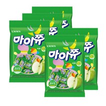 크라운 마이쮸 필로우 사과 92g, 5개