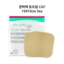 콘바텍 듀오덤 CGF 습윤밴드 창상피복제 10x10cm 5매 1박스, 1개