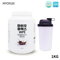 마이오플랙스 유청단백질 완전단백질 프로틴 균형 초유 단백질 파우더 쉐이크 밸런스 가루 류신 알파 락트알부민 근감소증 근육 보충제 WPI 식약처, 1개, 1KG