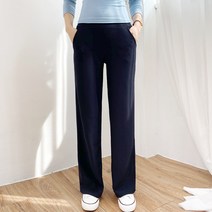 가비진 여성용 다리가 길어보이는 롱기장 편해요 스판 밴드 팬츠 슬랙스 빅사이즈까지