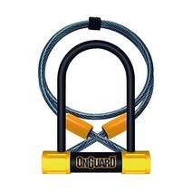 ONGUARD 온가드 불독 미디엄 DT U-락 블랙/옐로우 3.55 X 6.90