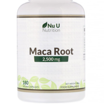 누유 뉴트리션 마카 뿌리 2500mg 180 식물성 캡슐 중년 장년 영양소, 1개, 180정