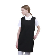 주방 식당 우레탄 방수 앞치마 선택5 보카시 블랙 원피스형 앞치마 TAAO01BB, 1개