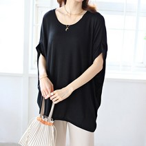 메이시스 체형커버 가오리핏 티셔츠 블라우스