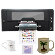 A3 UV DTF 프린터 UV 전송 스티커 AB 필름 아크릴 판지 병 유리 메탈 UV 인쇄기 Xp600, 02 미국 플매트 카펫 러그