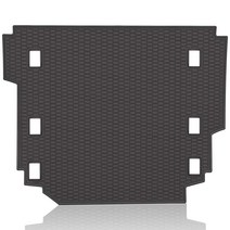 Bonbo 카고 라이너 트렁크 매트 OEM 서브우퍼 2018 2019 2020 2021 2022 4 도어가 있는 지프 랭글러 JL 4X4에 적합 튼튼한 전천후 보호 방수 무취 (4