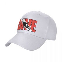 스쿠바 다이빙 야구 모자 애니메이션 해변 나들이 패션 남성 여성 비치, 01 White