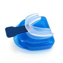 코골이 수면 비염 입벌림 방지 기구 비강 확장기 테이프 입밴드 마우스피스 이갈이 방지 마우스피스 턱 교정 치료 수면 잘때 나이트가드 이악물기 실리콘 중지 코골이 방지 코 고는, 상자가있는 1pc