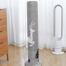 스탠드 타워형 타워팬 선풍기 보관 커버(23x90cm), 쿠팡 본상품선택