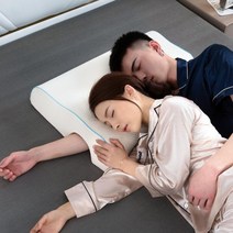 서로편한 메모리폼 팔베개 2인용 오른팔 옆잠베개