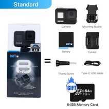 고프로10 GoPro HERO 8 블랙 스페셜 번들 방수 스포츠, 공식 표준, 협력사, 추가없이