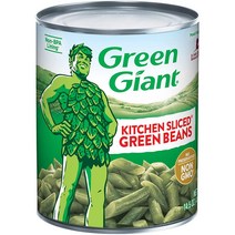 Green Giant Kitchen Sliced Beans 그린자이언트 키친 슬라이스 그린빈 14.5oz(411g) 6팩