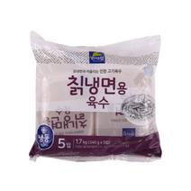면사랑 칡냉면용 육수 냉동, 8개, 1.7kg
