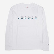 나이키 조던 정품 롱 슬리브 티셔츠 화이트 DV8417-100