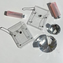 투명 파우치 PVC 방수 지갑 카드 동전 방수파