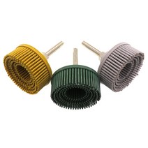 버녹 제거 그라인딩 휠 3 개 2 인치 50mm 강모 디스크 에머리 고무 연마 브러시, CHINA, 2 inch 3pcs