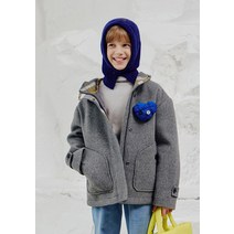 블루테일 블루테일 AWH2JK02GY 그레이 핸드메이드 코트 (P002804800)