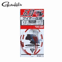 가마가츠 오목와이어 채비 30cm 돌돔낚시 석조 원투, 14호-40-326796