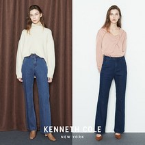 케네스콜 뉴욕 여성 라이크라 데님 팬츠 2종