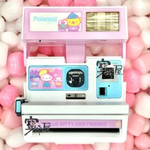 키티 폴라로이드카메라 즉석사진기 카메라 프린트, 스팟 헬로 키티 퓨어 화이트 + 기프트 공식 규격