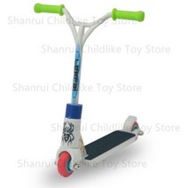 피규어 손가락 스쿠터 두 바퀴 스케이트 보드 신발 미니 천 어린이 교육 완구 재미있는 자전거 장난감, 01 Scooter B
