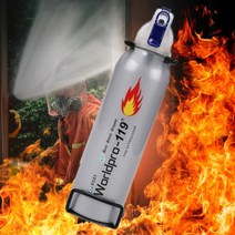 다이스 국산 소화기 차량용 자동차 캠핑 다용도 안전용품, 소형소화기-실버