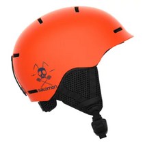 살로몬 키즈 주니어 스키 보드 헬멧 GROM 21-22 모델, Flame