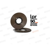 [국내배송] RTM LPR90릴테이프(10인치 팬케이크) 1/4 1100M NAB 에코백 스튜디오 마스터링 테이프 Made in France, LPR 90팬케이크