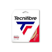 테크니화이버 Tecnifibre TriAX 내추럴 테니스 스트링 16, Natural