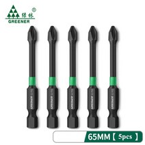 코너비트 GREENERY PH2 강력한 마그네틱 스크루 드라이버 헤드 고경도 수동 드릴 비트 확장-104, 11.65MMX5