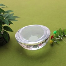 유리문진 문진 책문진 페이퍼웨이트 paperweight 유리구슬 민들레문진 반구 데스크탑 책상 으로 50mm 유리 돋보기 돔 볼 구