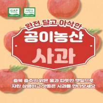 공이농산 꿀 사과 10kg 부사과 후브락스 충주사과 농장직배송 GAP인증 새콤달콤