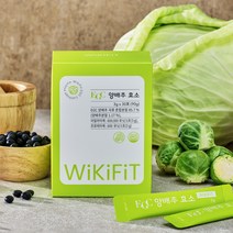 위키핏 EGC 양배추효소 곡물 발효 빠른 소화 맛있는 추천효소제, 90g, 12개