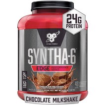 BSN 신타6 엣지 단백질 파우더 SYNTHA6 웨이프로틴 딸기밀크쉐이크맛 1.75kg 48회분, 1개, 48 Servings + 초콜렛 밀크 쉐이크